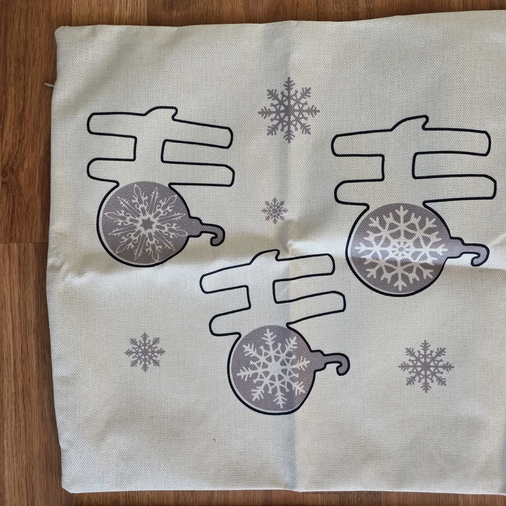 Festive Holiday Throw Pillow Covers Set